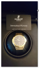 HUBLOT - Automatik Herren Uhr - Gold 18 K - 37 mm - Full Set