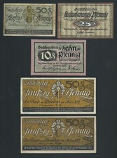 Notgeldscheine Sachsen Dresden
