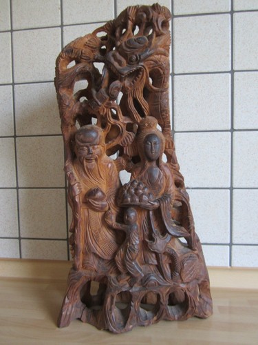 Große chinsische geschnitzte - große,
