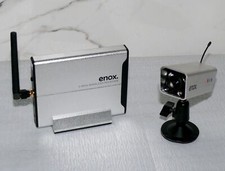 Enox 842J Video Audio 2,4 Ghz Überwachung System Nachtsicht Kamera mit AKKU 100m