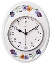 Funk-Küchenuhr oval hoch