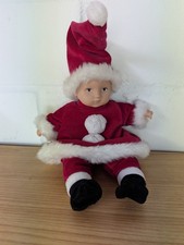 Götz Puppe Mini Muffin Precious Baby 23 Cm Weihnachtsmann Santa