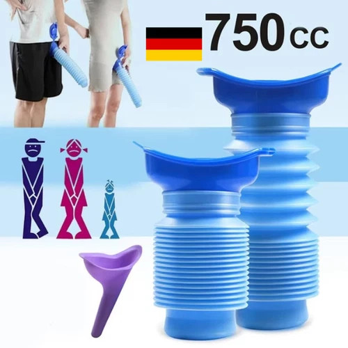 Tragbares reise urinal - tragbares, für