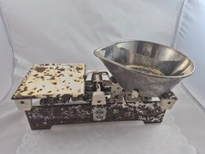 Alte Waage 10kg Balkenwaage Soehnle rostig Antike Küchenwaage ungeeicht