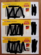 3 x DHL Paketmarke Deutschland bis 31,5 kg - Wert 71,97€