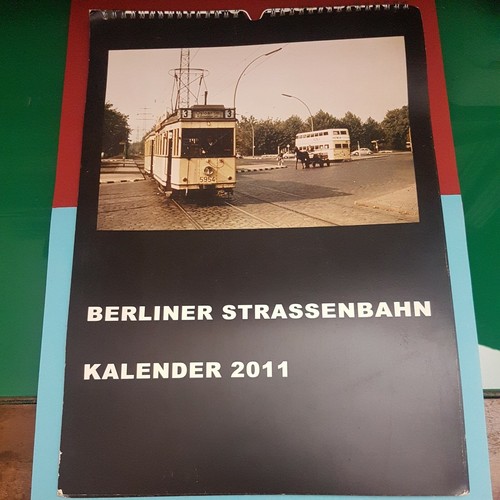 Berliner straßenbahnkalender - berliner,