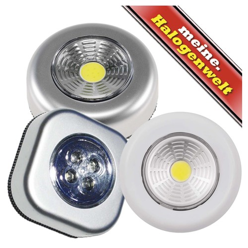 Led touch cob - weiß, silber