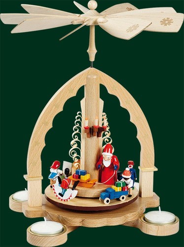 Tischpyramide bescherung mit - tischpyramide,