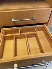 Buche Highboard massiv geölt