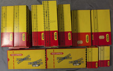 Trix Express Schienen Gleise Weichen Konvolut mit OVP Vintage W. Germany