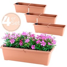 4er Set Blumenkasten