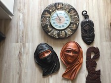 wanddeko Afrika Kunst masken