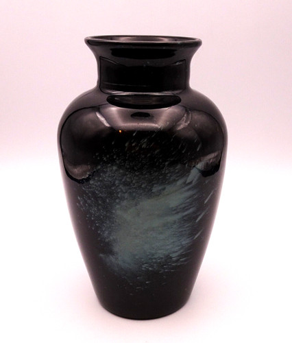 Schöne vase glas schwarz - -,