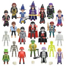 Playmobil Horror Halloween Spukhaus Werwolf Zombie Hexe Vampir Lykaner Skelett