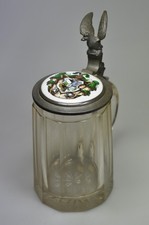 Studentika.  Corps Guestphalia (III) Marburg (KSCV). Bierkrug. 1891