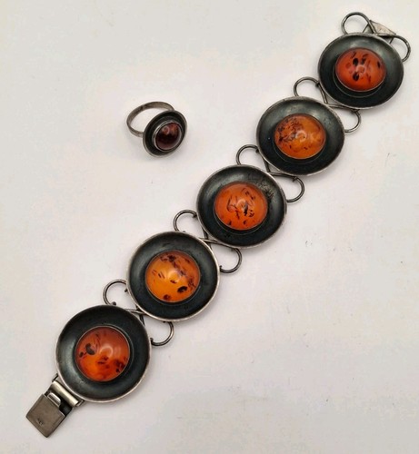 Vintage modernist schmuckset - vintage,