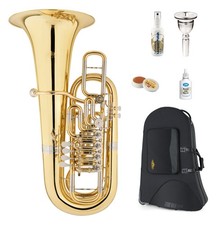 F Tuba Bass Messing 6 Ventile