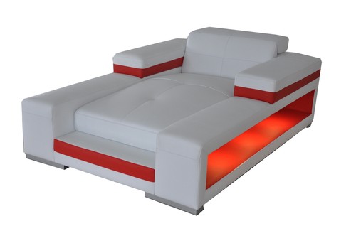 Modern leder komfort liegen - leder,