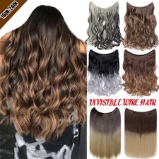 100% Natürlich Haarteil Draht