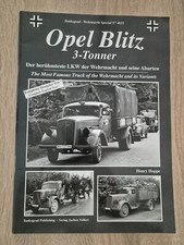 Tankograd Wehrmacht Special No 4015 - Opel Blitz 3-Tonner