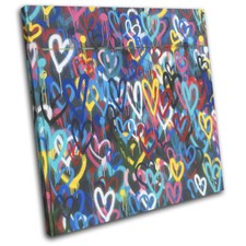 Colourful Pop Hearts Love