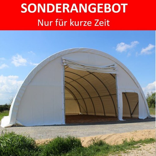 9x12m rundbogenhalle lagerzelt - 9x12m,