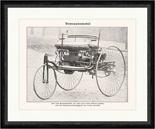 Benzautomobil speichenrad - benzautomobil,