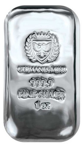 Silberbarren gussbarren oz - gussbarren,