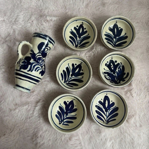 Keramik dessertschalen - 6x,