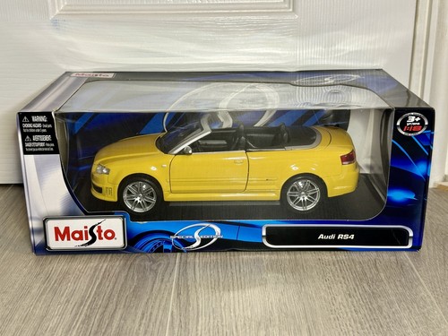 Maisto audi rs4 cabriolet - cabriolet, b7