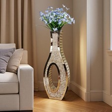 Bodenvase 76cm groß Glasvase