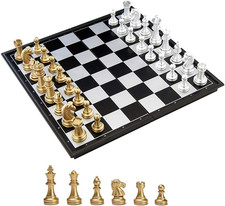 Schachspiel Gold und Silber