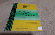 Notenbuch für Pistion oder