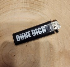 Rammstein Feuerzeug "Ohne Dich" Neu und unbenutzt schwarz