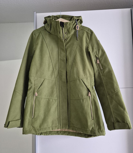 Deerberg damen parka jacke - parka,