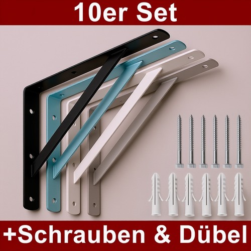 Schwerlastkonsole 10er set - schwerlastkonsole,
