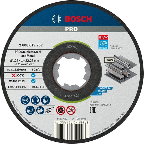 Bosch trennscheiben 125mm 10x - bosch,