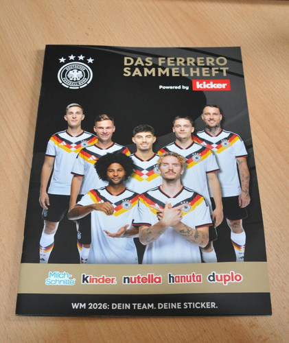 Leeralbum ferrero sammelheft - leeralbum,