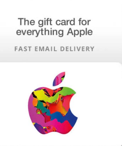 100 apple gift - apple, card