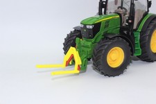 Ballengabel gelb 1:32 NEU für Fronthydraulik Farmer z.b. Siku Traktor  Spur 1