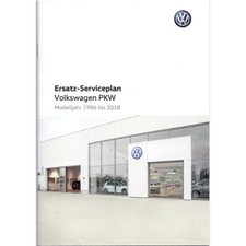 VW Serviceheft Serviceplan