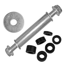 Achse für Schubkarrenrad 20mm Stahl verzinkt Sackkarre Bollerwagen Reifen Räder