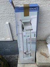 WENKO Stand WC Garnitur Toiletten Bürsten Halter Papier Rollen DEBAR Bad WC