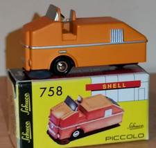 Rarität Schuco 758 Faun Kehrmaschine Street Sweeper   1:90 in Ovp.