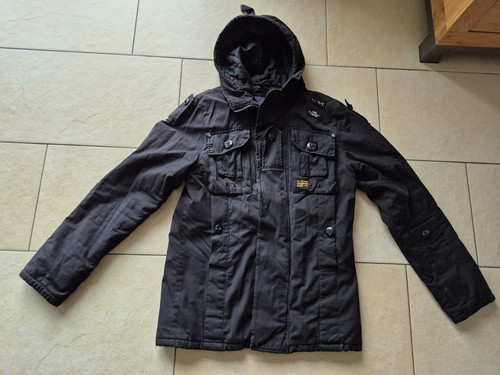 Herren jacke parka - herren, m