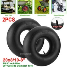 2x Schlauch 20x10.00-8 / 20x8.00-8 / 20x7.00-8 für Aufsitzmäher Rasentraktor DE