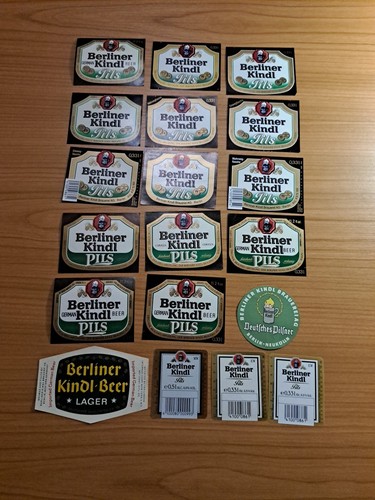 Bieretiketten berliner - ☆☆bieretiketten,