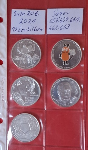 Bund euro 925er silber - x,