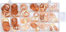 Kupferscheiben Kupferdichtringe Kupferringe Kupfer Dichtringe 160 tlg Sortiment