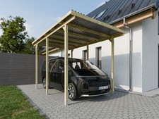 Holz Einzelcarport EcoShield